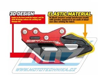 Vodítko reťaze kompletné ZETA - Kawasaki KXF250 / 09-20 + KXF450 / 09-18