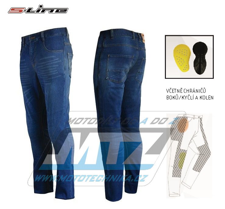 Nohavice Kevlar Jeans Regular Men s interovanými chráničmi - veľkosť XXXL (48/50 = US42)