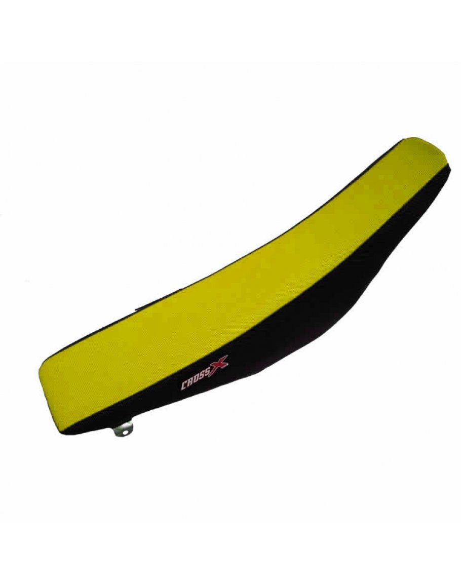 Poťah sedadla CrossX racing Suzuki RMZ 250 19-20,RMZ 450 18-20 čierno/žltý