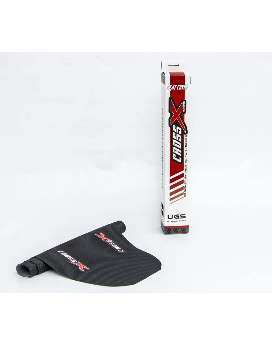 Poťah sedadla CrossX UGS wave Kawasaki KXF 450 2019-2023,KXF 250 2021-2024 šedo-čierny