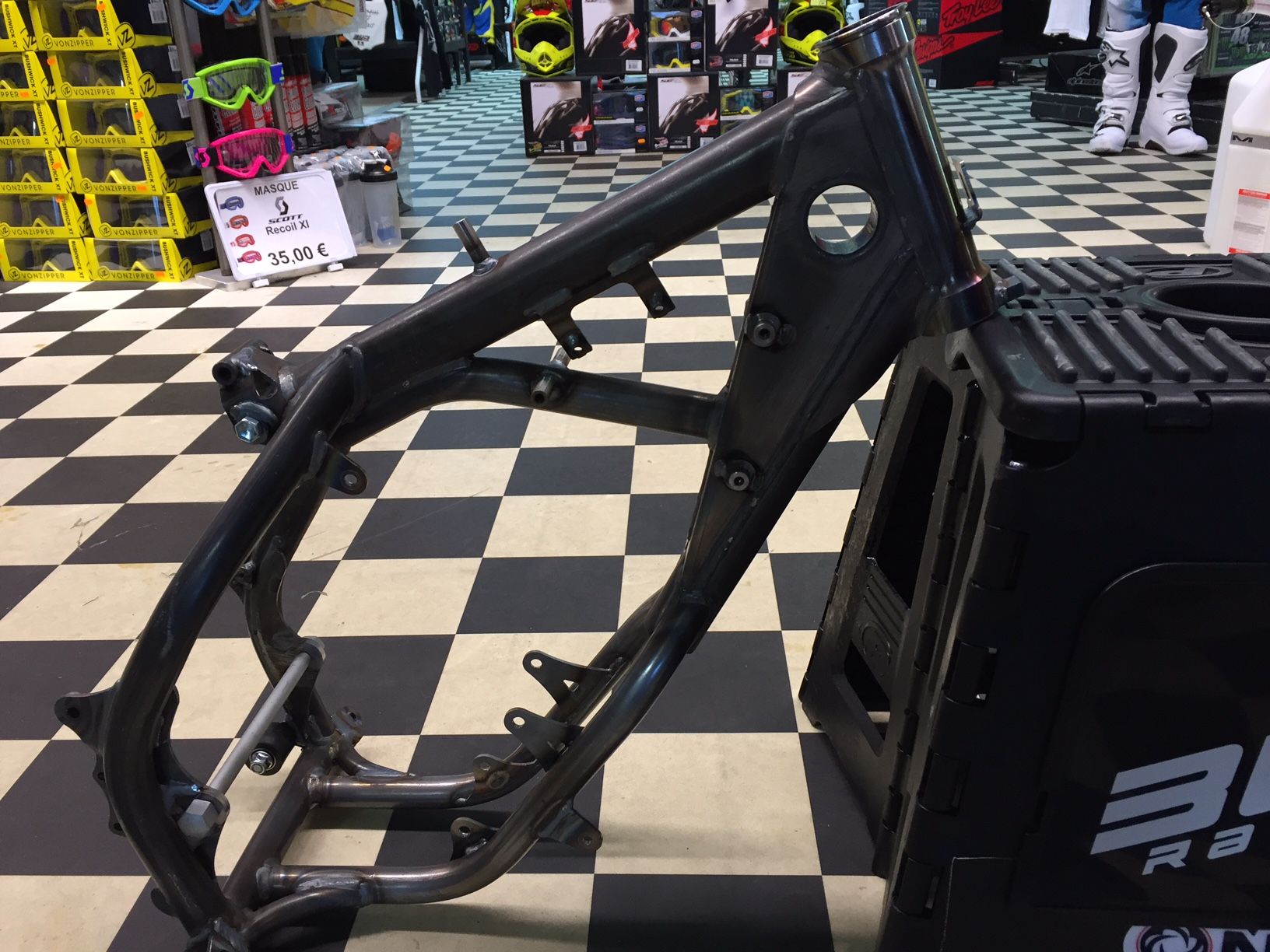 Nadrozmerný rám Bud Racing KTM SX85 2018-2024 + GAS GAS MC85 2021-2024 + Husqvarna TC85 2018-2024
