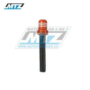 Ventil nádrže odvzdušňovací jednocestný (Alu-hliníkový) - oranžový