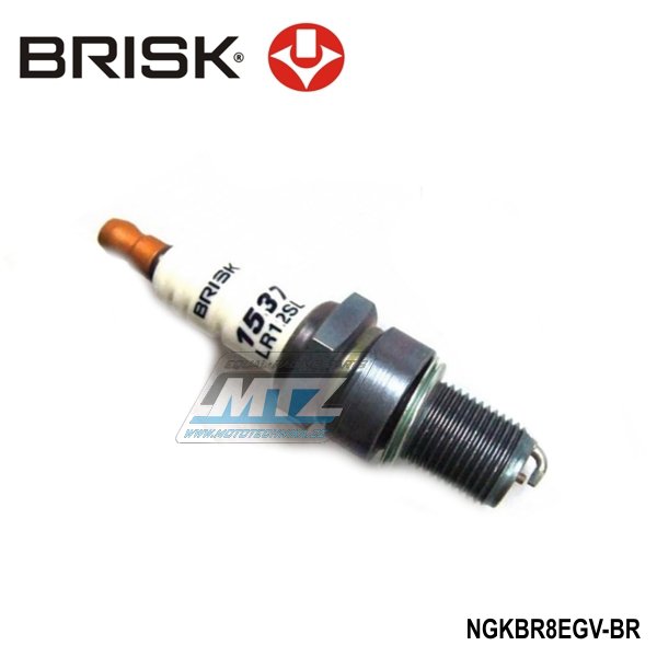 Sviečka Brisk - LR12SL Racing náhrada za NGK BR8EGV-BR