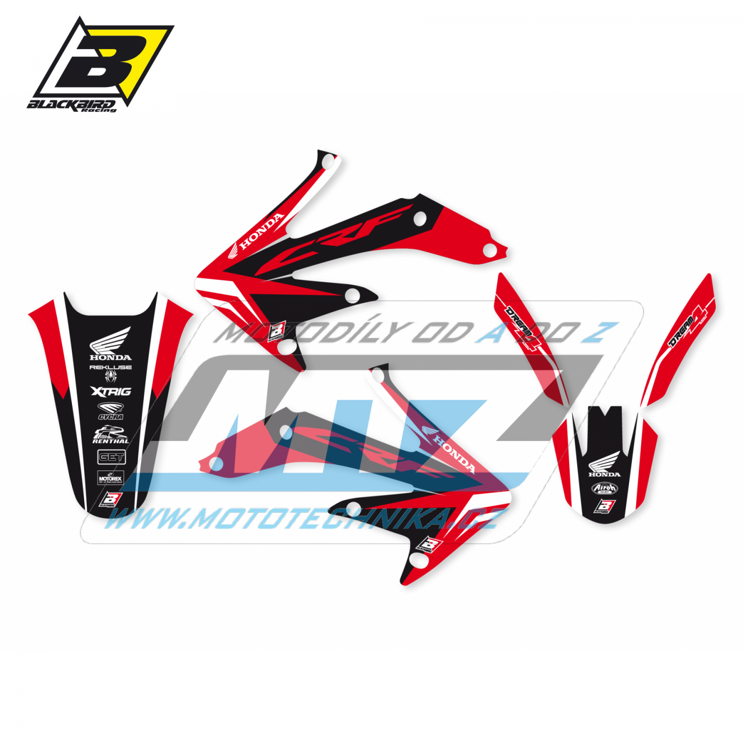 Polepy Dream Honda CRF 450 / 05 - 08