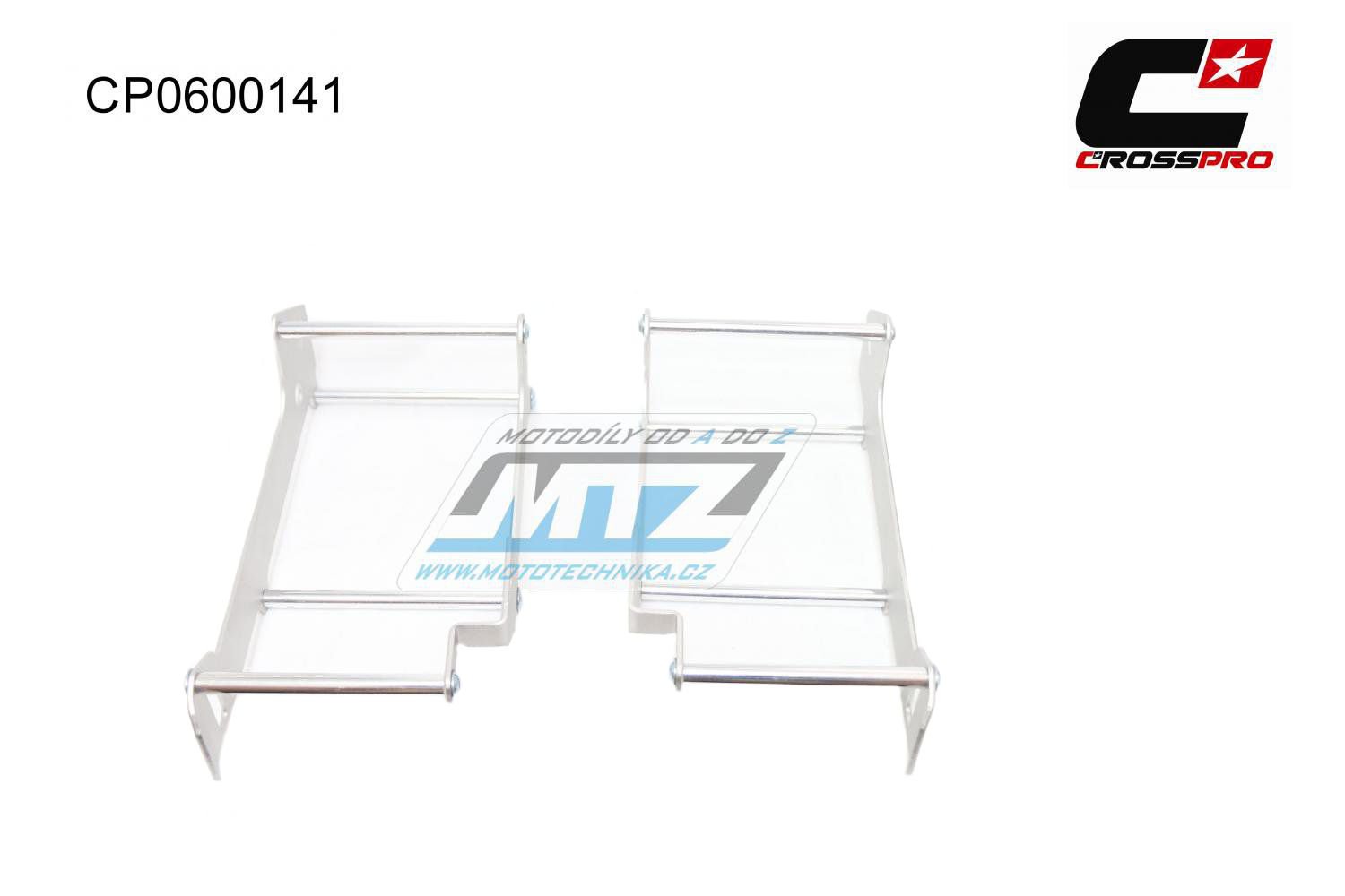 Kryty chladičov hliníkové Radiator Guard - KTM 125EXC+200EXC+250EXC+300EXC / 12-16 + 125SX+150SX+250SX +250SXF+350SXF+450SXF varňa TE125 / 14 +TE250+300/14-16 + TC125+250/14