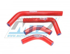 Hadice chladiča I-rod Honda CRF250R/04-09 + CRF250X/04-17 - červené (sada 4ks)