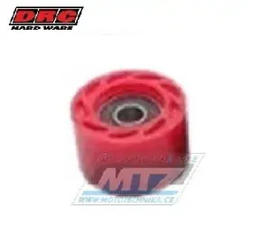 Rolňa reťaze vrátane ložísk (priemer 36mm / šírka 23mm) DRC "Race" - DRC CHAIN ​​ROLLER M size (36mm) - DRC D47-41-643 - červená