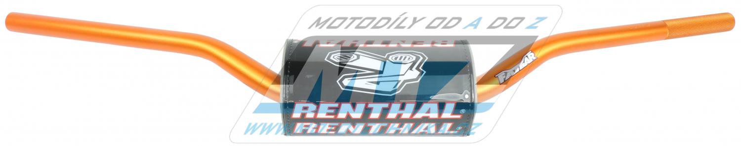 Riadidlá Renthal 82701 Fatbar (1 1/8” = 28,6mm) - oranžové
