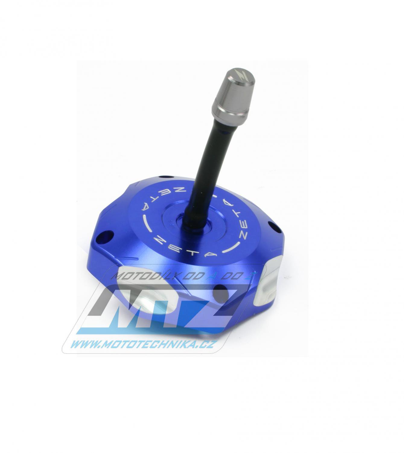 Viečko nádrže ZETA - Suzuki RM85 / 02-19 + RM125+RM250 / 04-08 + RMZ250 / 10-18 + RMZ450 / 05-17 + RMX450Z / 10-17 + Yamaha YZ65 / 18-21 + TTR90 / 00-07 + TTR125+TTR230 / 00-20 - modré