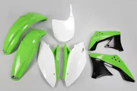 Sada plastov Kawasaki - KXF450 / 09-11 - originání farby