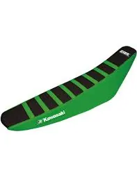 Potah sedla ZEBRA Kawasaki KXF450 / 09-11 + KXF250 / 09-12 - zeleno-čierny