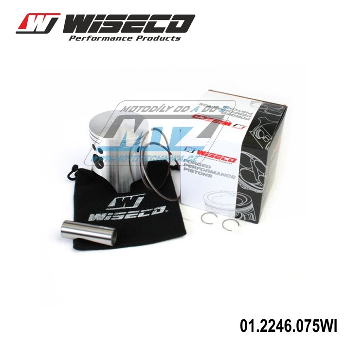 Piestna sada Yamaha DT125R+DT125RE+DT125X / 88-06 + TDR125 + TZR125 + KTM 125 LC2 - na vŕtanie 56,75mm (Wiseco 679M05675)