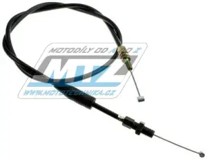 Lanko plynu tlačné PUSH - Kawasaki KLR250/84-05 + KLR600/84-89