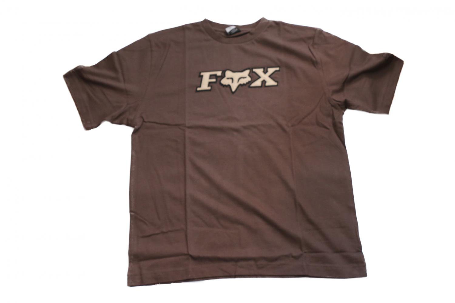 Tričko Fox Classic - hnedé (veľkosť L)