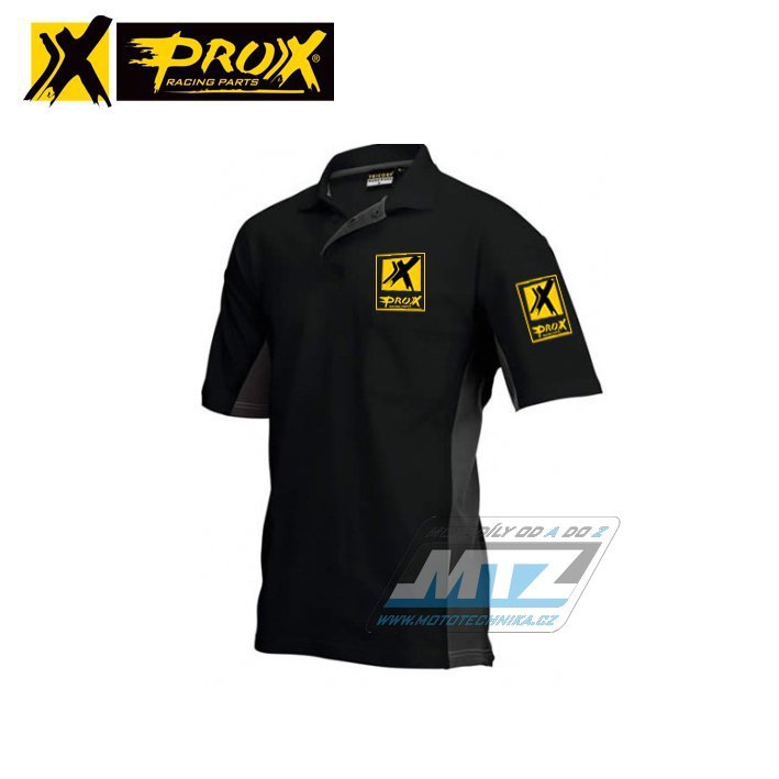 Triko Polo Prox černé XXL