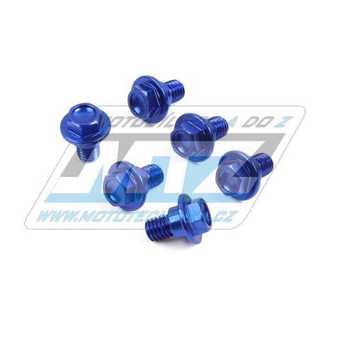 Sada skrutiek krytov predných vidlíc (sada 6ks) - modré