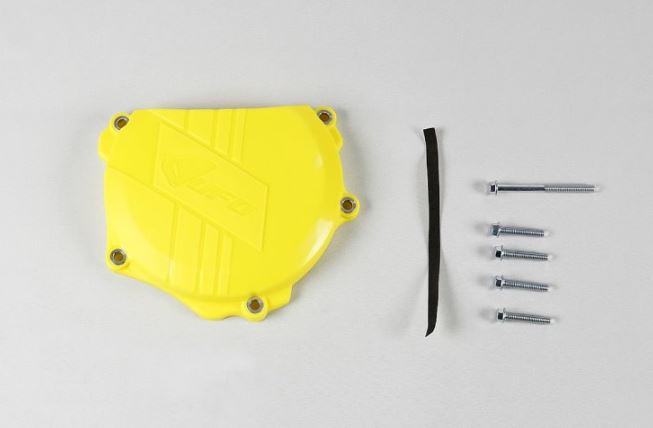 Kryt spojkového veka UFO Suzuki RMZ250 / 07-21 žltý