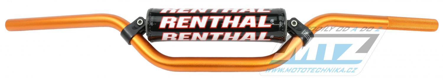 Riadidlá Renthal 82301 MINI-MX-65cc (7/8” = 22mm) s polstrom - oranžové