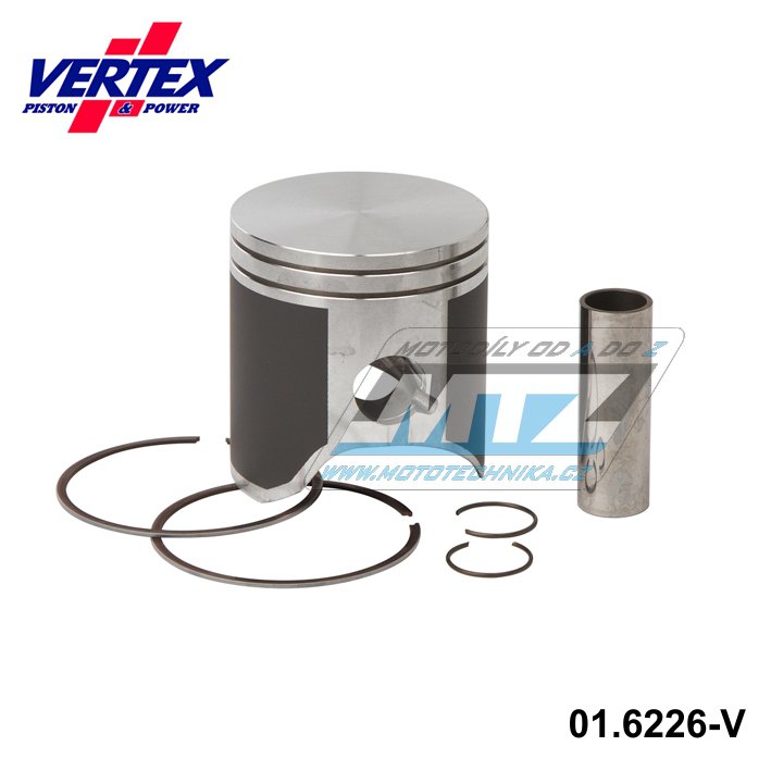 Piestna sada KTM 125SX / 07-23 + 125EXC / 01-16 + Husaberg TE125 / 12-14 + Husqvarna TE125 / 14-16 + TC125 / 14-23 + TX125 / 17-19 + Beta RR125 / 18-23 rozmer 53,94mm (Vertex 24234A/23928A)