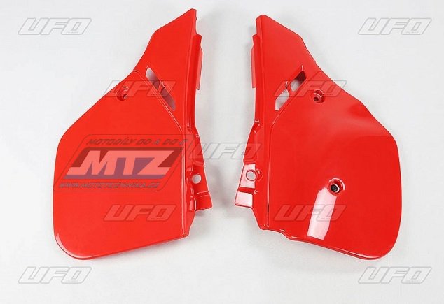 Bočnice Honda CR250 / 88-89 + CR125 + CR500 / 89-90 - (farba červená)