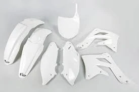 Sada plastov Kawasaki KXF450/12 - farba biela