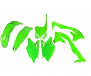 Sada plastov Kawasaki - KXF450 / 16-17 - zelená fluo