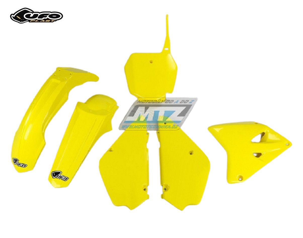Sada plastov Suzuki Restyling RM85/00-24 - farba žltá