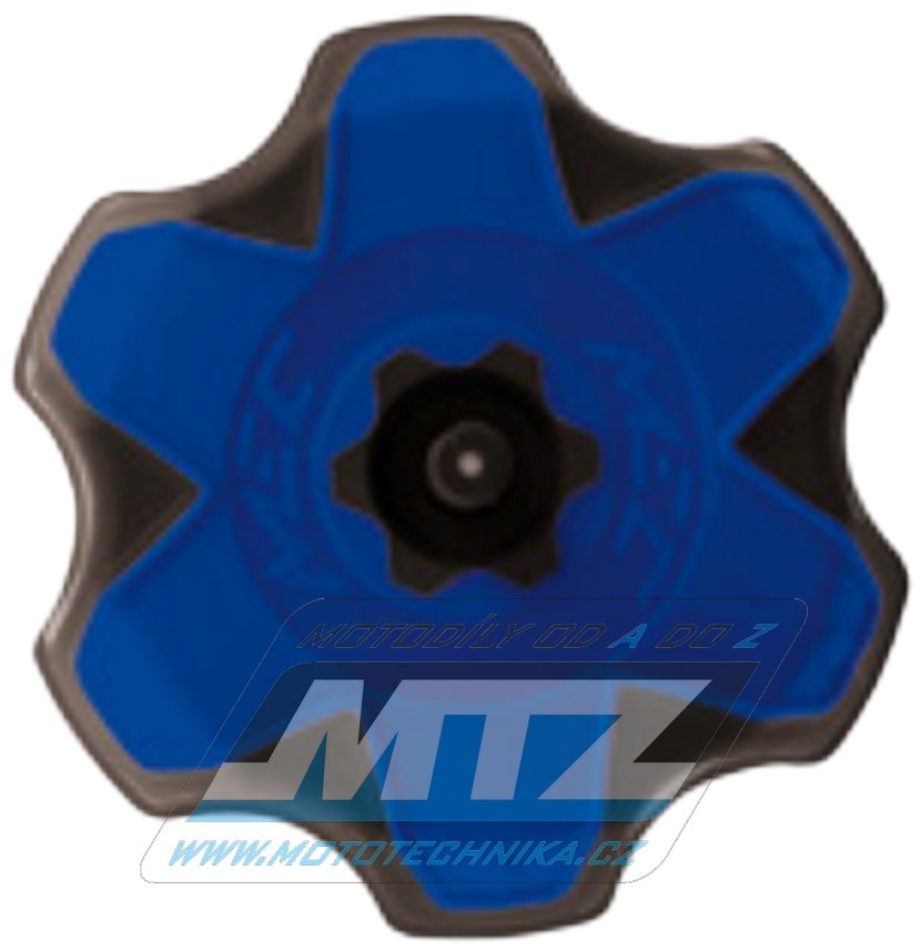 Zátka nádrže CRF 250 04-17, CRF 450 02-16 + TM moto modrá 