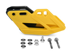 Vodítko reťaze kompletné KTM SX+SXF / 11-18 + EXC+EXCF / 12-18 + Husqvarna TC+TE+FC+FE / 14-18 - žluté