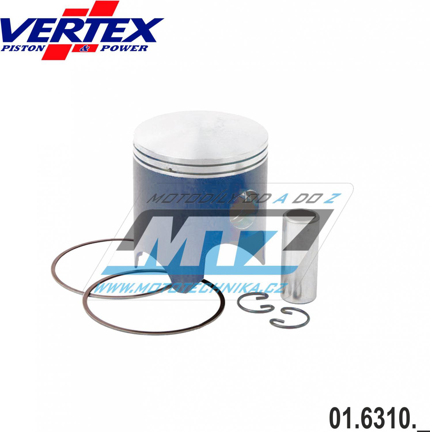 Piest KTM 250 EXC+250 SX+250 GS/90-94 - rozmer 67,45mm (Vertex 22442B)