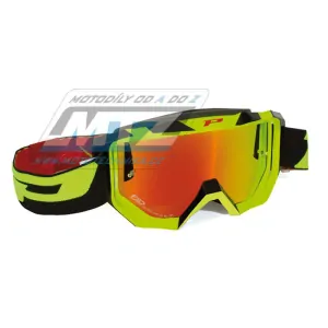 Okuliare Progrip 3200FL MULTILAYERED - žlto/čierne