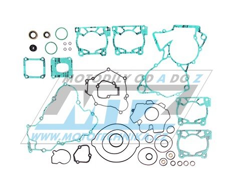 Tesnenie kompletný motor (vrátane gufer motora) KTM 125SX+150SX / 16-22 + 150EXC / 20-22 + Husqvarna TC125+TE150 / 17-22+ GAS GAS MC125 2022 pro-x