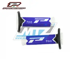 Rukoväte/Gripy Progrip 788 - bielo-modro-čierne (trojvrstvové)