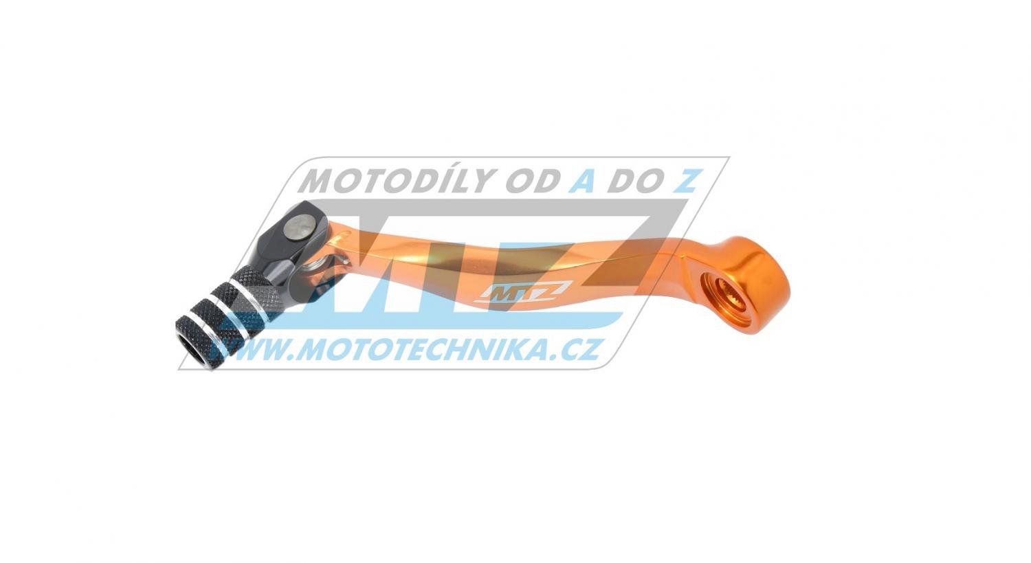 Radička (radiaca páka) KTM 125SX + 150SX / 16 + 450SXF / 16-22 + 450EXC + 500EXC / 17-22 + Husqvarna TC125 / 16 + FC450 / 16-22 + FE45 EXF450 - oranžová