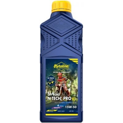 PUTOLINE N-Tech Pro R+ Off Road 15W-50 4T 1L