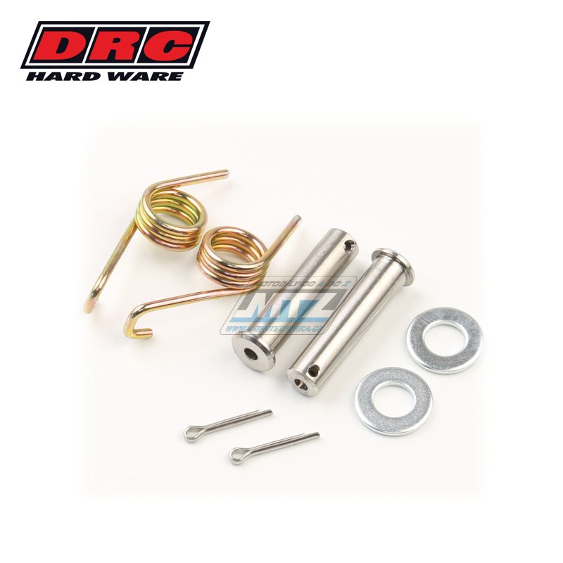 Sada čapov + pružín stúpačiek Suzuki RM125 / 92-02 + RM250 / 91-00 + RMX250R / 89-99 +RMX250S/ 93-99 + DRZ400E+DRZ400R+DRZ400S+DRZ400SM/ 00-19