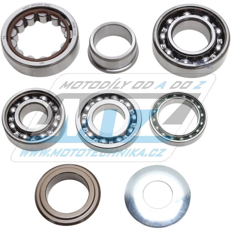 Ložiská prevodovky KTM 250SXF / 16-21 + 350SXF / 16-21 + 250EXCF+350EXCF / 17-21 + 250XCF+350XCF + Husqvarna FC250+FC350 / 16-21 + 3