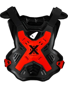 UFO PLAST Chránič hrude X-CONCEPT červený veľkosť UNI