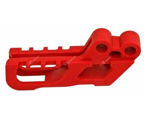 Vodítko reťaze zadné CR 125-500 99-04,CRF 250 2004, CRF 450 02-04 červené