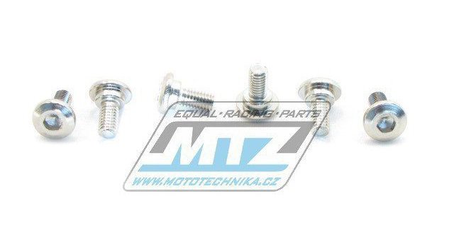 Skrutky uchytenia brzdového kotúča Husqvarna zadná (sada 6ks)