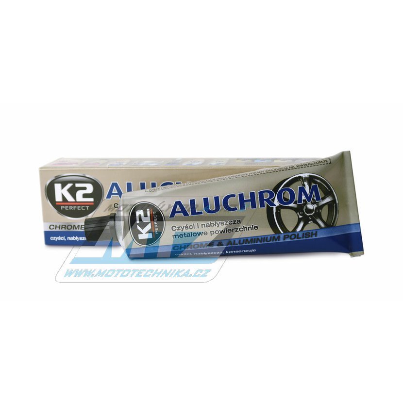 Pasta leštiaca "Silichrom" K2 Aluchrom (obsah 120g)