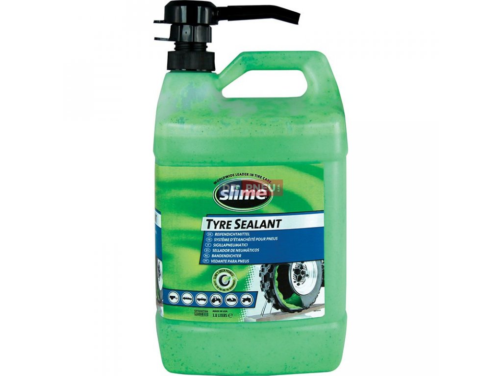 Bezdušová náplň SLIME 3,8L – vrátane pumpy