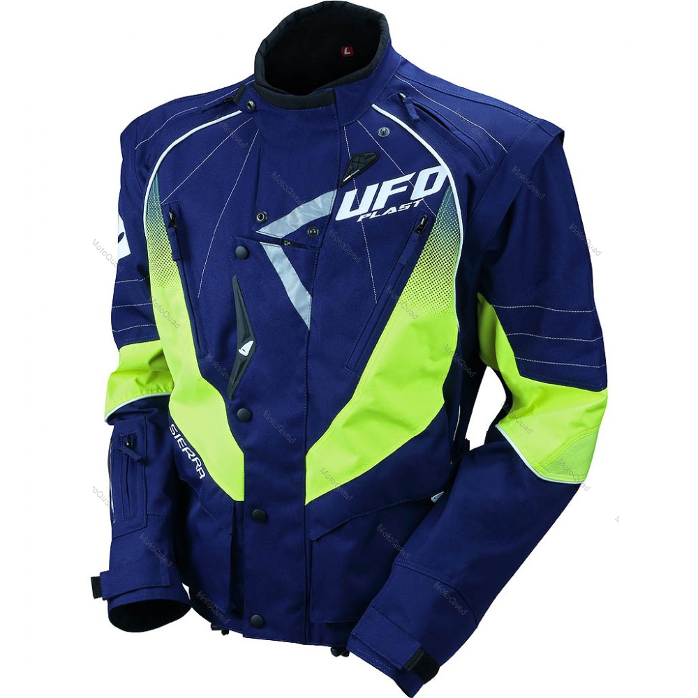 UFO Bunda ENDURO modro-žltá