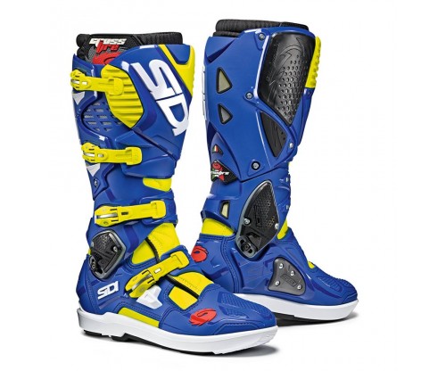 Sidi Crossfire 3 SRS yellow fluo/blue 2019