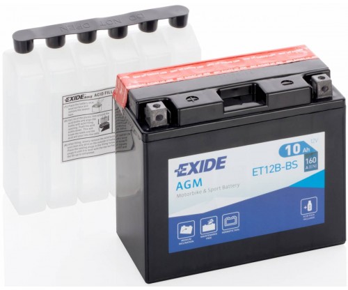 Batéria Exide ET12B-BS (130x70x150 mm) Exide