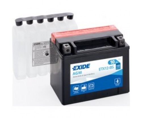 Batéria Exide ETX12-BS (130x87x150 mm)