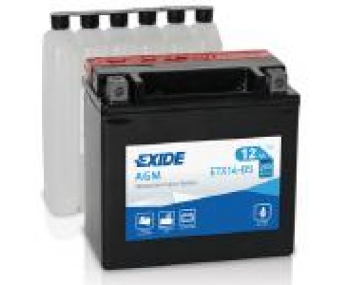 Batéria Exide ETX14-BS (145x87x150mm)