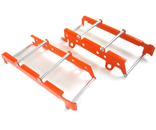 Výstuhy chladičov KTM SX/SXF/XC/XCF 2019 oranžové ZAP TECHNIX