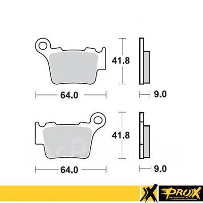 Zadné Brzdové platničky PROX novšie KTM/TM/HUSQVARNA