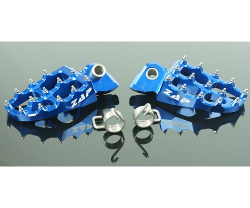 ZAP stupačky Yamaha/KTM/Husaberg/GasGas modré